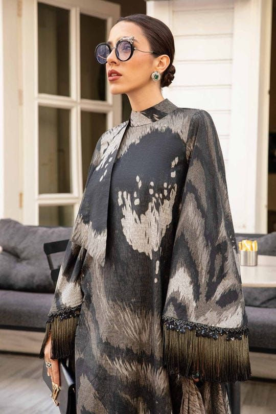 Printed Patch Emb Lawn 3 Piece Unstitched Suit MI -53 Summer Collection