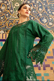 MARIA B - 3PC CHIKANKAARI LAWN EMBROIDERED SHIRT WITH ORGANZA EMBROIDERED DUPPATA