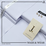 Men's Classical Wash'n Wear Soft - Smooth - Suitable for all season wearings - Pure White