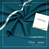 Saphire Summer Impressions Soft Cotton Giza Finished - Zinc