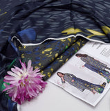 BONANZA - 3PC LAWN PRINTED SHIRT WITH PRINTED BANA DORA DUPATTA AND TROUSER -B04