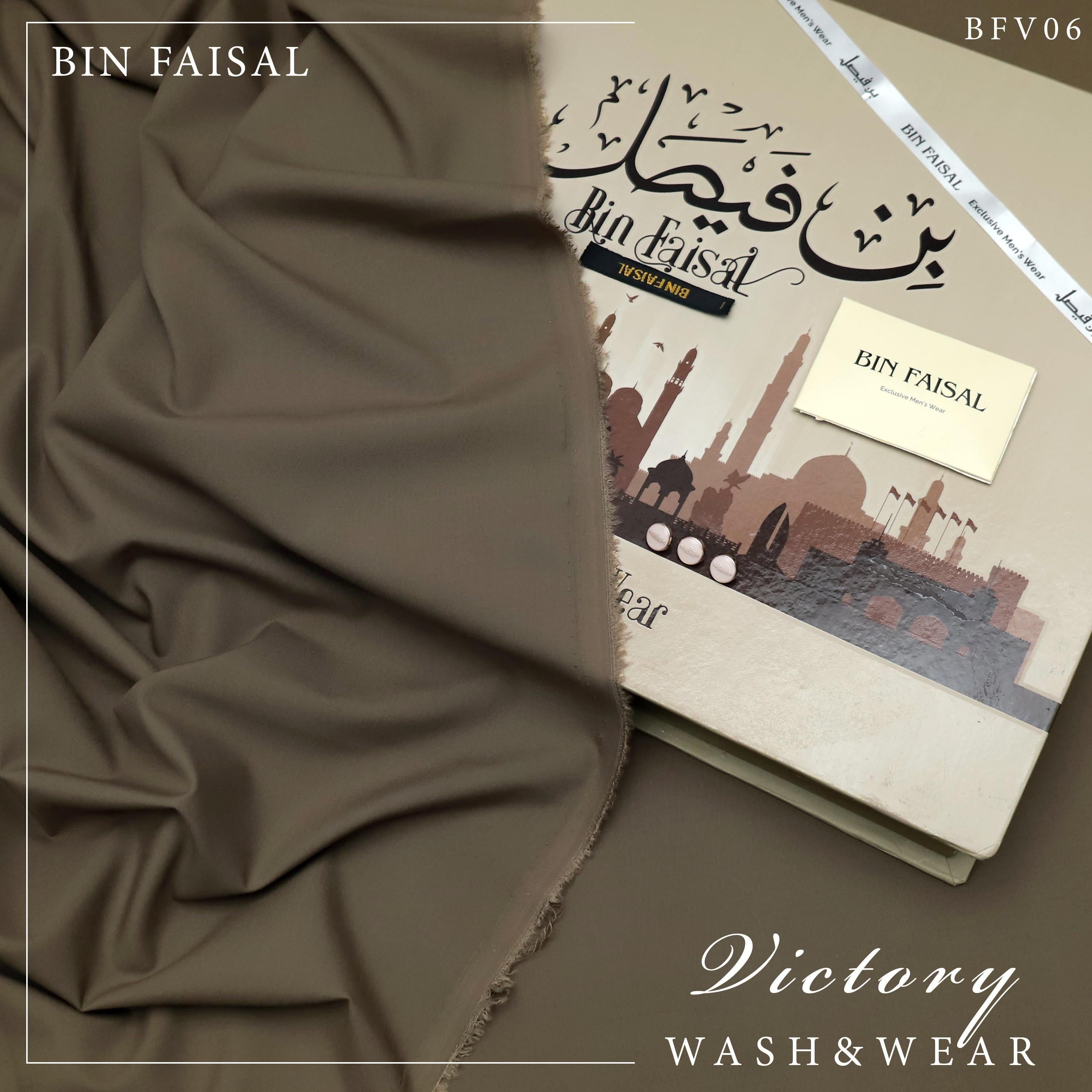 Introducing BIN FAISAL BY TRENDSIN  100% Pure Super Luxury Victory Wash & Wear