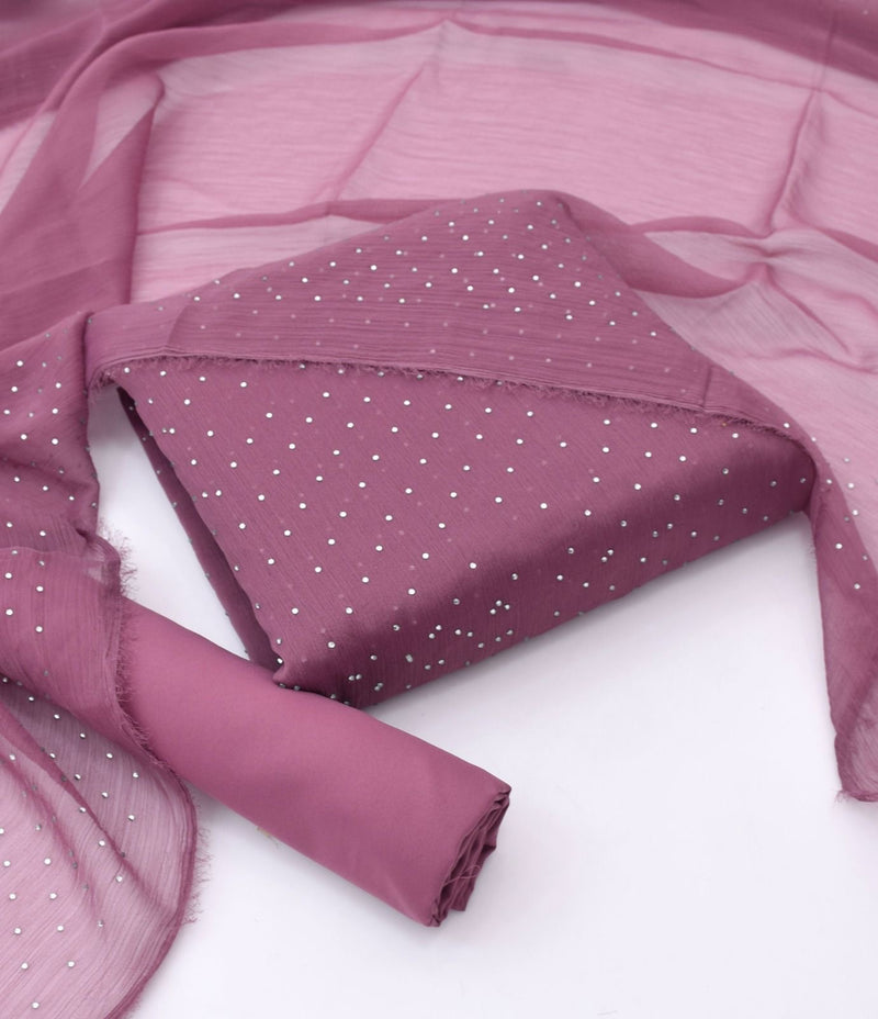 Stone Shifoon 3-Piece Suit  - lalaik