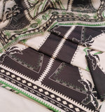 Shamoze Silk Digital 3pc Unstitched Suit 63