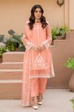 MARIA B- 3PC ORGANZA EMBROIDERED SHIRT WITH ORGANZA EMBROIDERED DUPPATA AND TROUSER