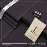 Men's Classical Wash'n Wear Soft - Smooth - Suitable for all season wearings - Dark Purple