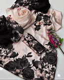 Shamoze Silk Digital Tye ‘N’ Dye 3pc Unstitched Suit - 172