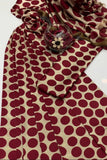 Shamoze Silk Digital Tye ‘N’ Dye 3pc Unstitched Suit - 200