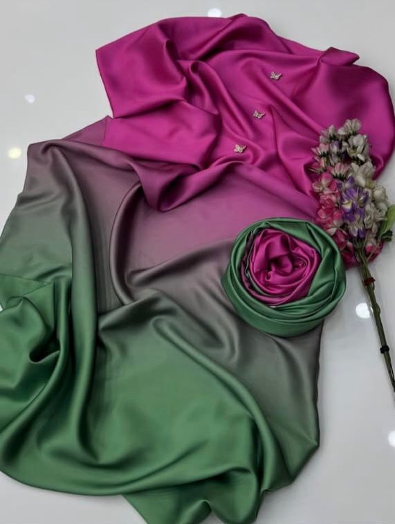 Shamoze Silk Digital Tye ‘N’ Dye 3pc Unstitched Suit - 203