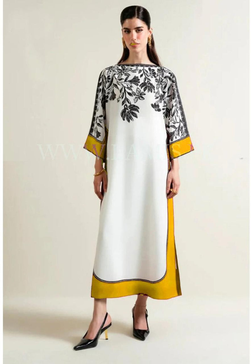 Shamoze Silk Digital Tye ‘N’ Dye 2pc Unstitched Suit -303