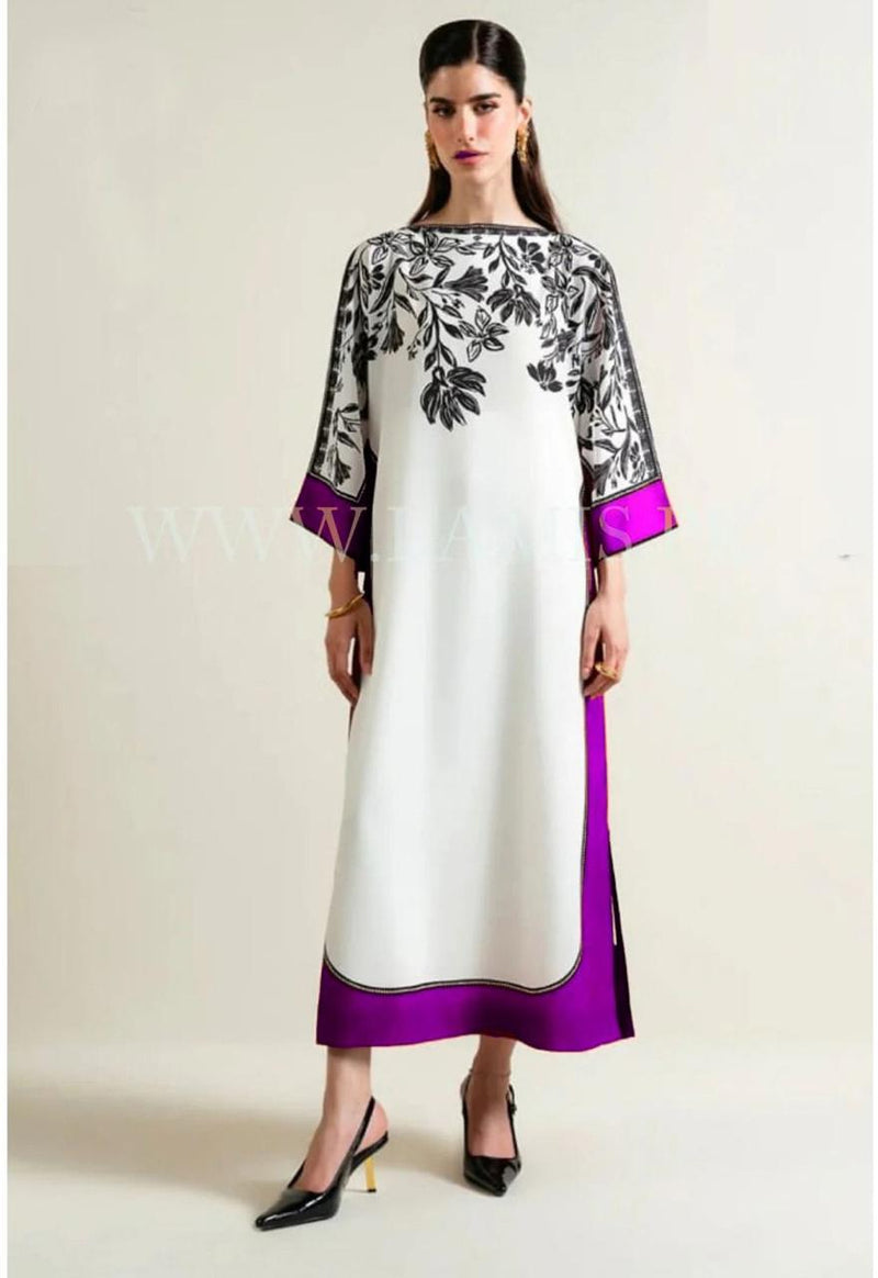 Shamoze Silk Digital Tye ‘N’ Dye 2pc Unstitched Suit -301