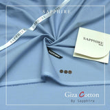 Saphire Summer Impressions Soft Cotton Giza Finished - Light Sky