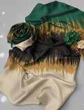 Shamoze Silk Digital Tye ‘N’ Dye 3pc Unstitched Suit - 184