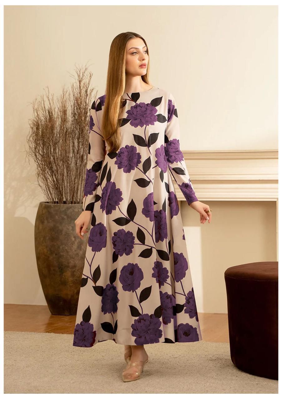 Shamoze Silk Digital Tye ‘N’ Dye 3pc Unstitched Suit - 195
