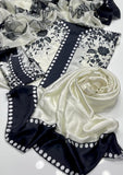 Shamoze Silk Digital Tye ‘N’ Dye 3pc Unstitched Suit - 199