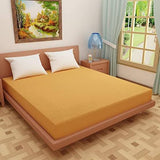 TERRY COTTON WATERPROOF MATTRESS PROTECTOR BROWN COLOR FITTED STYLE