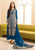 Shamoze Silk Digital 3pc Unstitched Suit - 114