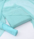 Stone Shifoon 3-Piece Suit  - Sky