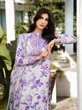Aneelas - Printed Patch Emb Lawn 3 Piece Unstitched Suit MI 113A Summer Collection