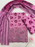 Digital Printed Lawn With Daman Embroidery 3 Piece Unstitched Suit BS - 20021 Summer Collection