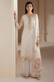 Jazmin - Luxury Chiffon Heavy Embroidered 3 Piece Unstitched Suit - JZ 013