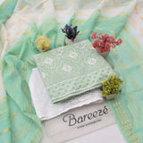 Bareeze Lawn Boring Work Shirt 3PC Embroiderey Best Quality Summer Collection - BD40