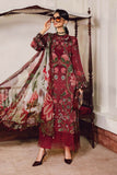 Maria B - Printed Patch Emb Lawn 3 Piece Unstitched Suit MI 127A Summer Collection
