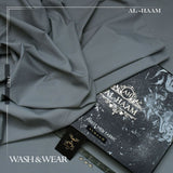 Alhaam Presents 100% Pure Super Luxury Regent Wash & Wear - Silver Grey