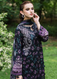 Nureh - Printed Patch Emb Lawn 3 Piece Unstitched Suit MI 124A Summer Collection