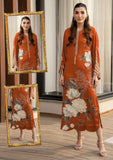 DIGITAL PRINT 3PC SILK UNSTITCHED SUIT - 122