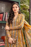 Printed Patch Emb Lawn 3 Piece Unstitched Suit MI -012 Summer Collection