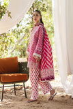 Zainab Chottani- Printed Patch Emb Lawn 3 Piece Unstitched Suit MI 119A Summer Collection