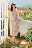 Printed Patch Emb Lawn 3 Piece Unstitched Suit MI -057 Summer Collection