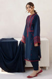 JAZMIN - 3PC LAWN EMBROIDERED SHIRT WITH CHIFFON DUPPATA - HZG1211