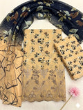 Digital Printed Lawn With Daman Embroidery 3 Piece Unstitched Suit BS - 20018 Summer Collection