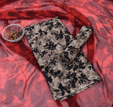 Printed Lawn With Shifoon Dupatta 3 Piece Unstitched Suit - Summer Collection - S17