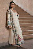 ETHNIC - Luxury Silk 3pc Embroidered Unstitched Suit