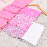 Bareeze Lawn Boring Work Shirt 3PC Embroiderey Best Quality Summer Collection - BD38
