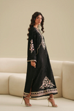 Ethnic Silk Unstitched 2PC Heavy Embroidery Suit - D116