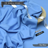 Men's Classical Wash'n Wear Soft - Smooth - Suitable for all season wearings - Sky blue