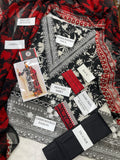 Printed Patch Emb Lawn 3 Piece Unstitched Suit MI -60 Summer Collection