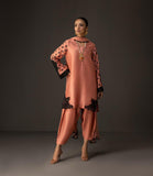 Shamoze Silk Digital Tye ‘N’ Dye 3pc Unstitched Suit - 161