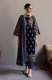 Emaan Adeel - Luxury Velvet Heavy Embroidered 3 Piece Unstitched Suit - EA 09