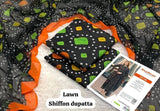 Printed Lawn With Shifoon Dupatta 3 Piece Unstitched Suit - Summer Collection - A 033