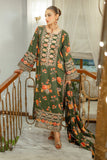 Aneelas Luxury Silk 3 Piece Unstitched - Green