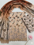 Digital Printed Lawn With Daman Embroidery 3 Piece Unstitched Suit BS - 20019 Summer Collection