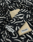 Digital Printed Shirt with Plain Trouser 2PC Suit - Summer Essentials - IB26