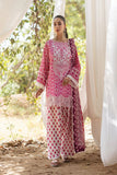 Zainab Chottani- Printed Patch Emb Lawn 3 Piece Unstitched Suit MI 119A Summer Collection