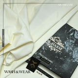 Alhaam Presents 100% Pure Super Luxury Regent Wash & Wear - Cream