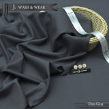 Men's Classical Wash'n Wear Soft - Smooth - Suitable for all season wearings - Charcoal Grey